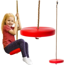 Zahradní houpačka kruhová plastová