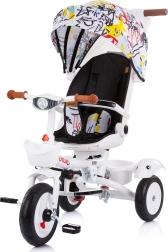Chipolino tříkolka se stříškou Futuro 2v1 Graffiti