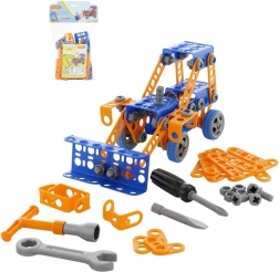 Stavebnice mladý inženýr traktor nakladač