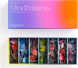 Puzzle Jessica Poundstone – 7 dní mindfulness (7 × 70 dílků) od GALISON