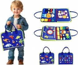 Senzorická busy kniha Dinosauři 4 – 2Kids Toys