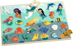 DJECO dřevěná vkládačka mořský svět
