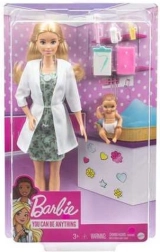 Barbie panenka pediatrička s miminkem
