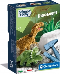 Clementoni Science & Play mini sada dinosauři