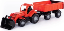 Traktor nakladač s přívěsem Macher