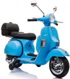 Elektrický skútr Vespa Modrý