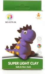 Dinosaurus z lehké modelíny pro děti