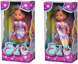 Panenka Evi Love Unicorn víla s křídly 12 cm