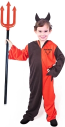 Dětský kostým Čert s rohy M