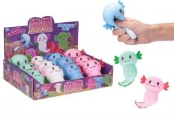 Axolotl antistresová hračka 10 cm