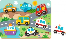 Vkládací puzzle Doprava
