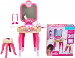 Toaletní stolek Barbie se sušičkou na nehty a světelným zrcadlem
