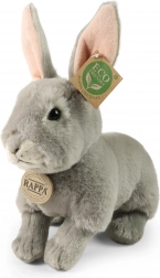 Plyšový králíček šedý 23 cm RAPPA ECO