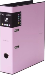 Pořadač A4 s pákovým mechanizmem 7 cm PASTELINI růžový