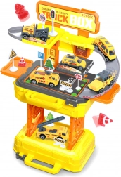 Hrací set Stavební Stroje 2v1 v Kufříku