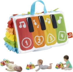 Fisher-Price měkké hudební pianinko pro miminka 0+