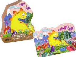 Puzzle Dinosauři sopka 48 kusů