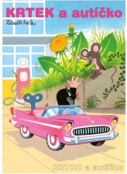 Omalovánky krtek a autíčko A4