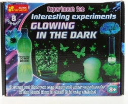 Zajímavé experimenty světélkování ve tmě pro děti