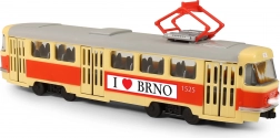 Tramvaj T3 BRNO 28 cm s českými hlášeními zastávek