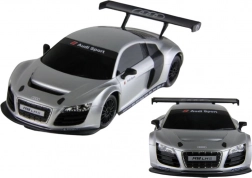 Auto R/C 1:24 dálkově ovládané sportovní Audi R8 LMS stříbrné