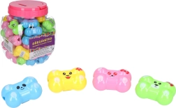 Ořezávátko ve tvaru kosti pro jednu tužku