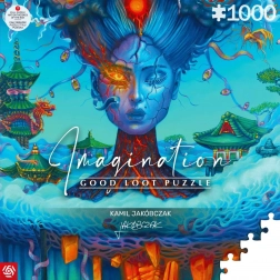Puzzle GOOD LOOT Imagination: Kamil Jakóbczak – Fudži 1000 dílků