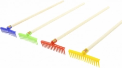 Dětské hrábě s dřevěnou rukojetí 67 cm WADER-POLESIE