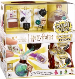 Mini figurky MINIVERSE Make It Mini – HARRY POTTER lektvary, displej 15 ks