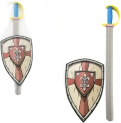 Pěnový meč se štítem 75 cm