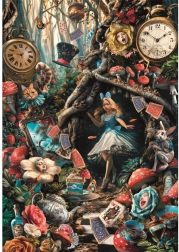 Clementoni Puzzle Další den ve Wonderlandu 1000 dílků