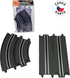 Autodráha Náhradní Dílky 4 ks 1:43