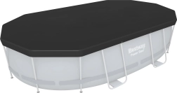bestway ochranná krycí plachta na oválný bazén 424 × 250 × 100 cm