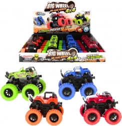 Terénní auto Big Wheel off-road MEGA CREATIVE s pohonem pull-back