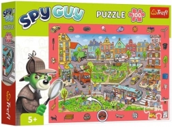 Pozorovací puzzle SPY GUY – Město, 100 dílků