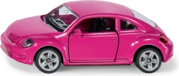 SIKU Volkswagen Beetle růžový s nálepkami