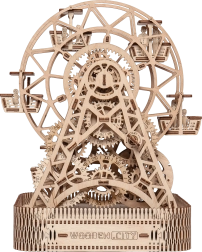 Dřevěný model ruského kola WOODEN CITY