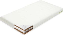 Dětská matrace New Baby Classy 120 × 60 × 12 cm s paměťovou pěnou, kokosovou vrstvou a potahem Aloe Vera