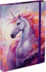 Desky na školní sešity A4 Jednorožec Království BAAGL