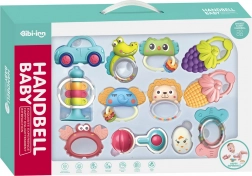 Sada chrastítek a kousátek Animals 12 ks