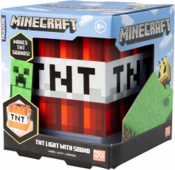 Světlo MINECRAFT TNT s efektem exploze