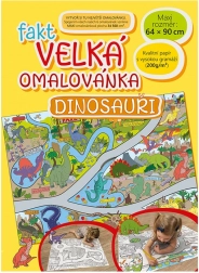 velká omalovánka dinosauři