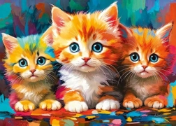 Puzzle Tři malá srdce 500 dílků CHERRY PAZZI