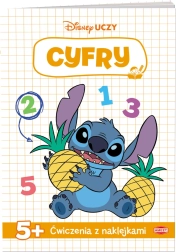 Disney Učí: Stitch – cvičení se samolepkami: čísla