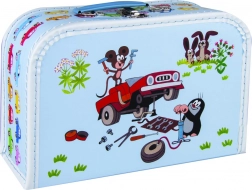 Kufřík s motivem Krtek a auto