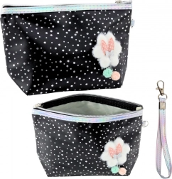 Perník Kosmetická Taštička S Mašličkou Černá 23x16cm