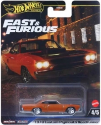 Hot Wheels rychle a zběsile 1970 Plymouth Road Runner 1:64 premium