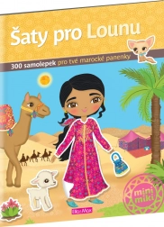 Samolepková knížka: šaty pro Lounu – marocká móda a kultura