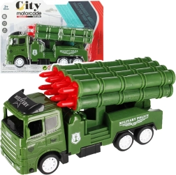 Vojenské auto s pohonem pull-back