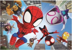 Puzzle Spidey a jeho přátelé: Ve vzduchu 104 dílků